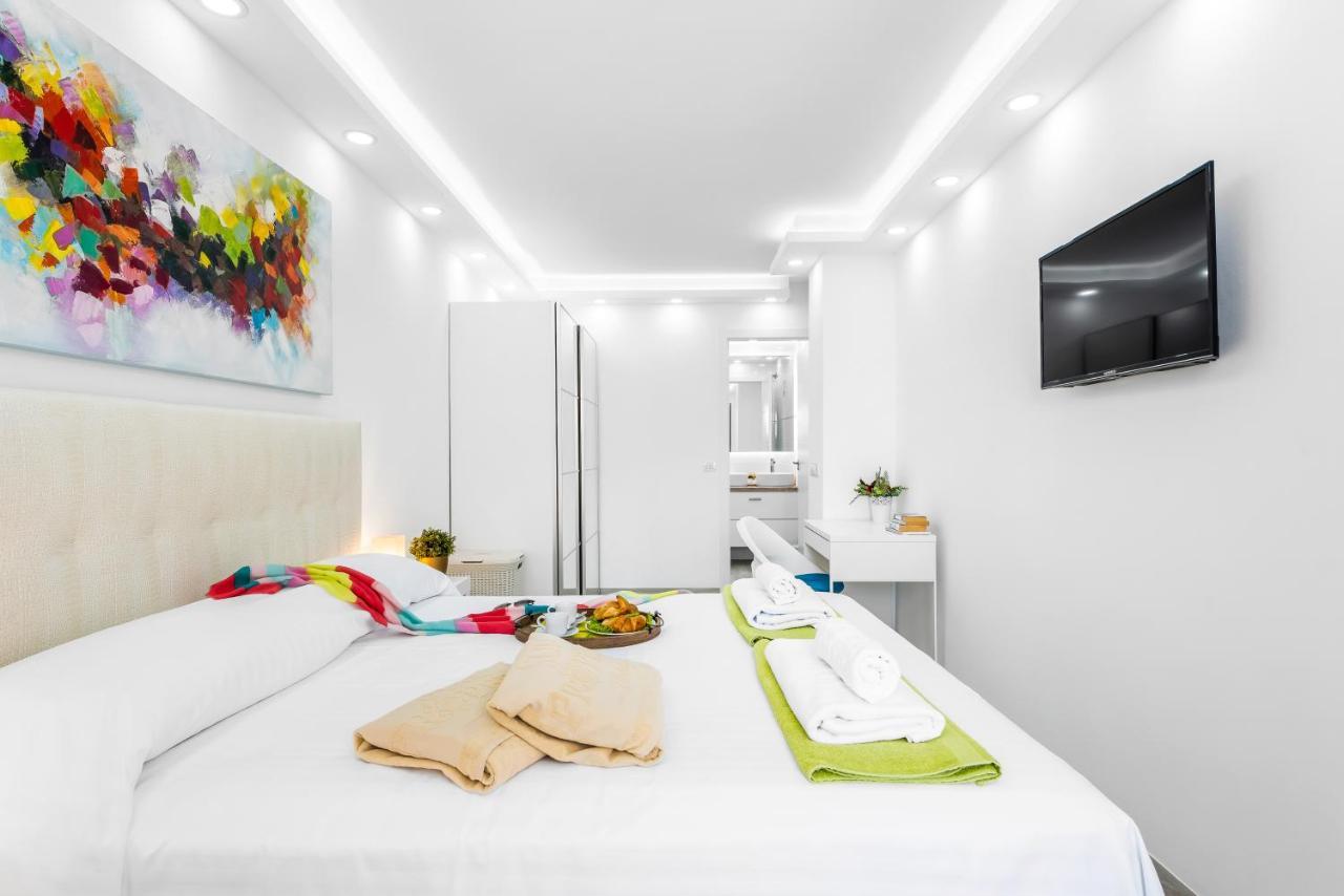 3C Atico Vista Hermosa Wifi Pool,Tennis,Padel,Park Los Cristianos  Luaran gambar