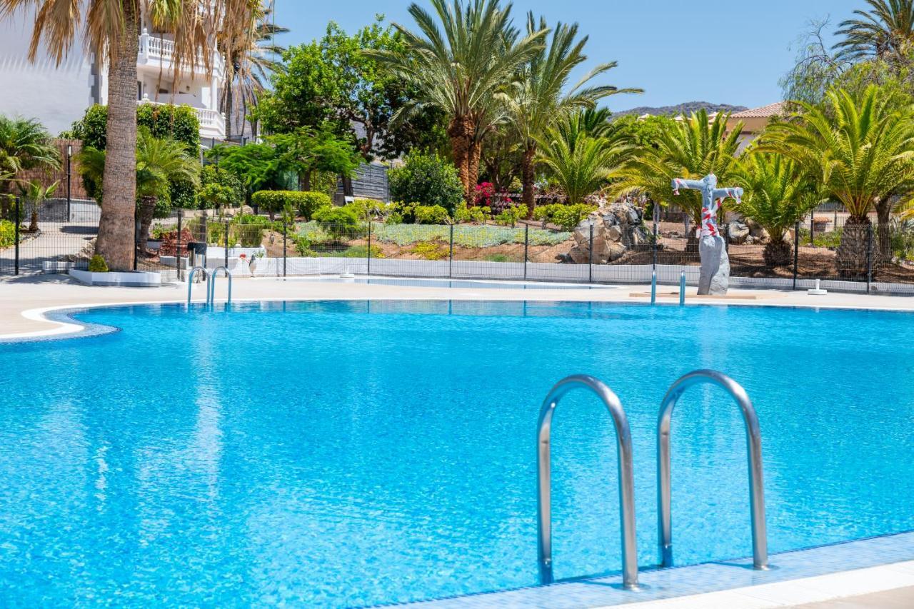 3C Atico Vista Hermosa Wifi Pool,Tennis,Padel,Park Los Cristianos  Luaran gambar