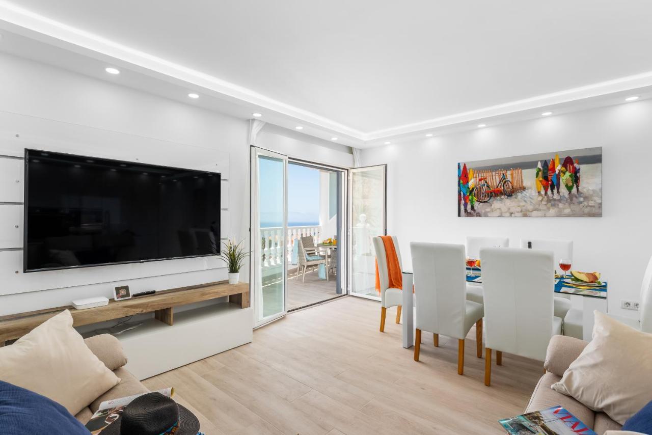 3C Atico Vista Hermosa Wifi Pool,Tennis,Padel,Park Los Cristianos  Luaran gambar